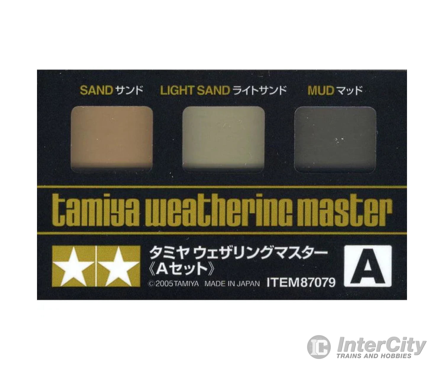 Tamiya 87079 Weathering Master A Set - Sand/Light Sand/Mud Tools