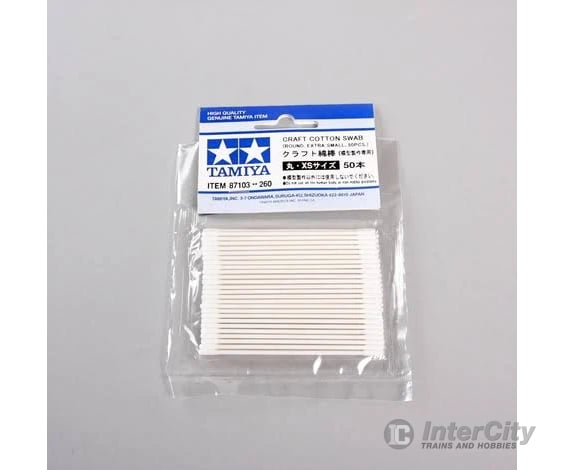 Tamiya 87103 Craft Cotton Swab - Extra Small Round 50/Pack Tools