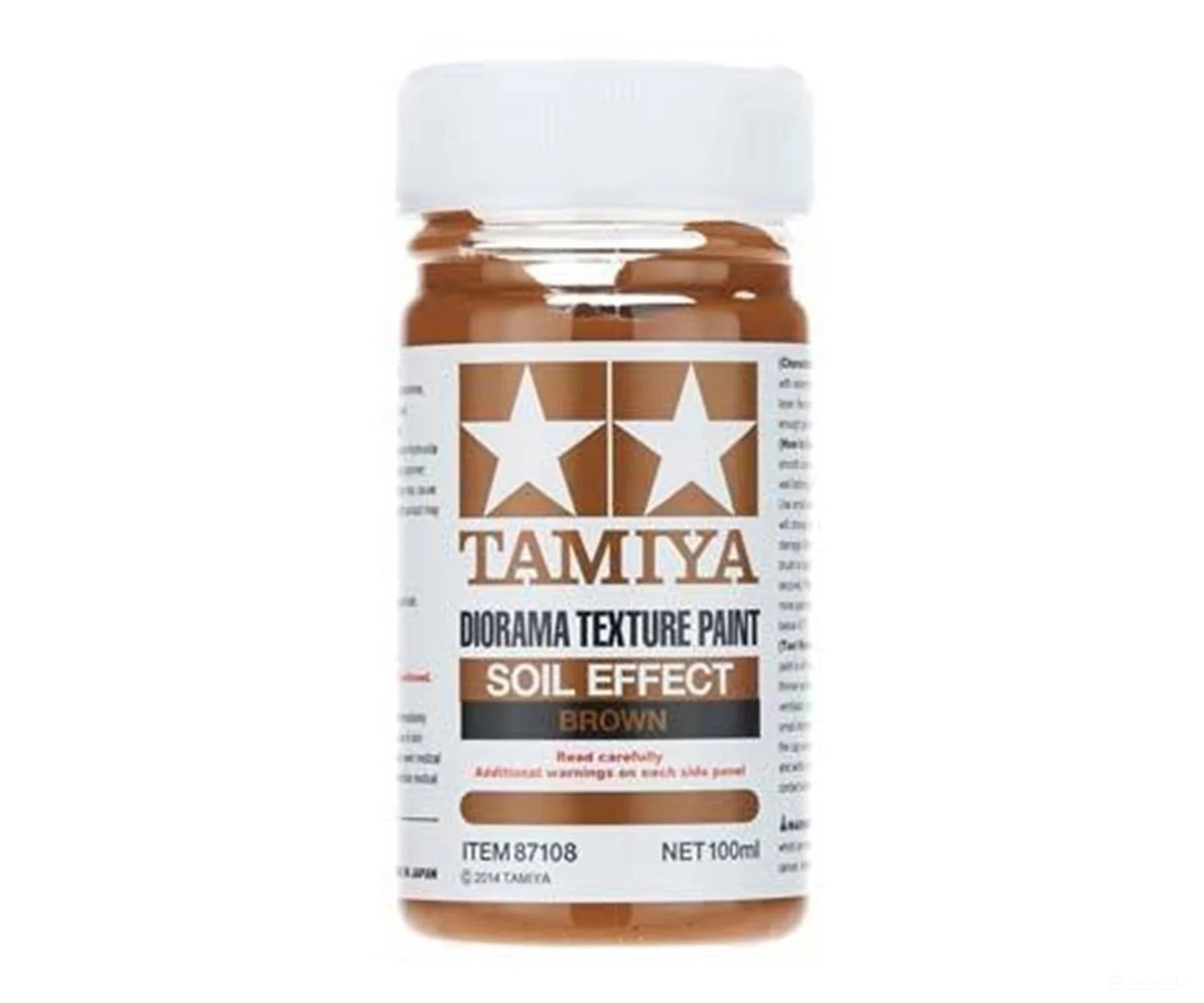 Tamiya 87108 Diorama Texture Paint - Brown Soil Effect