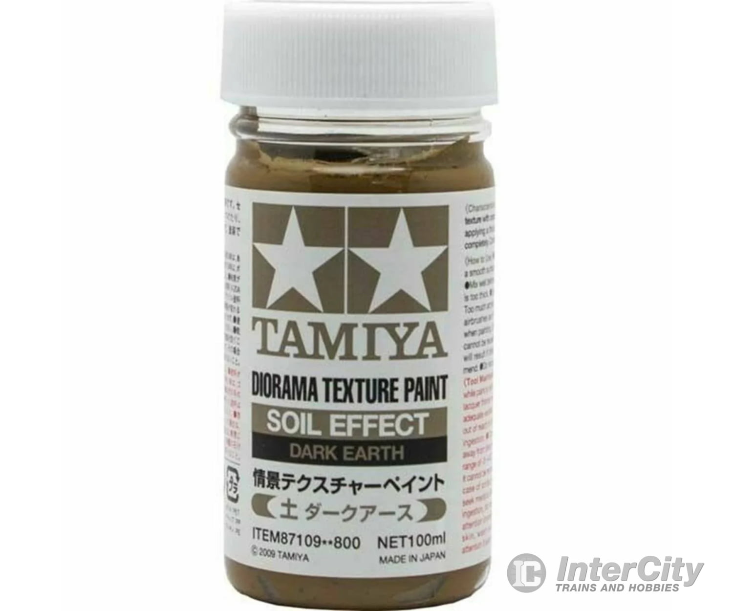 Tamiya 87109 Diorama Texture Paint - Dark Earth Soil Effect