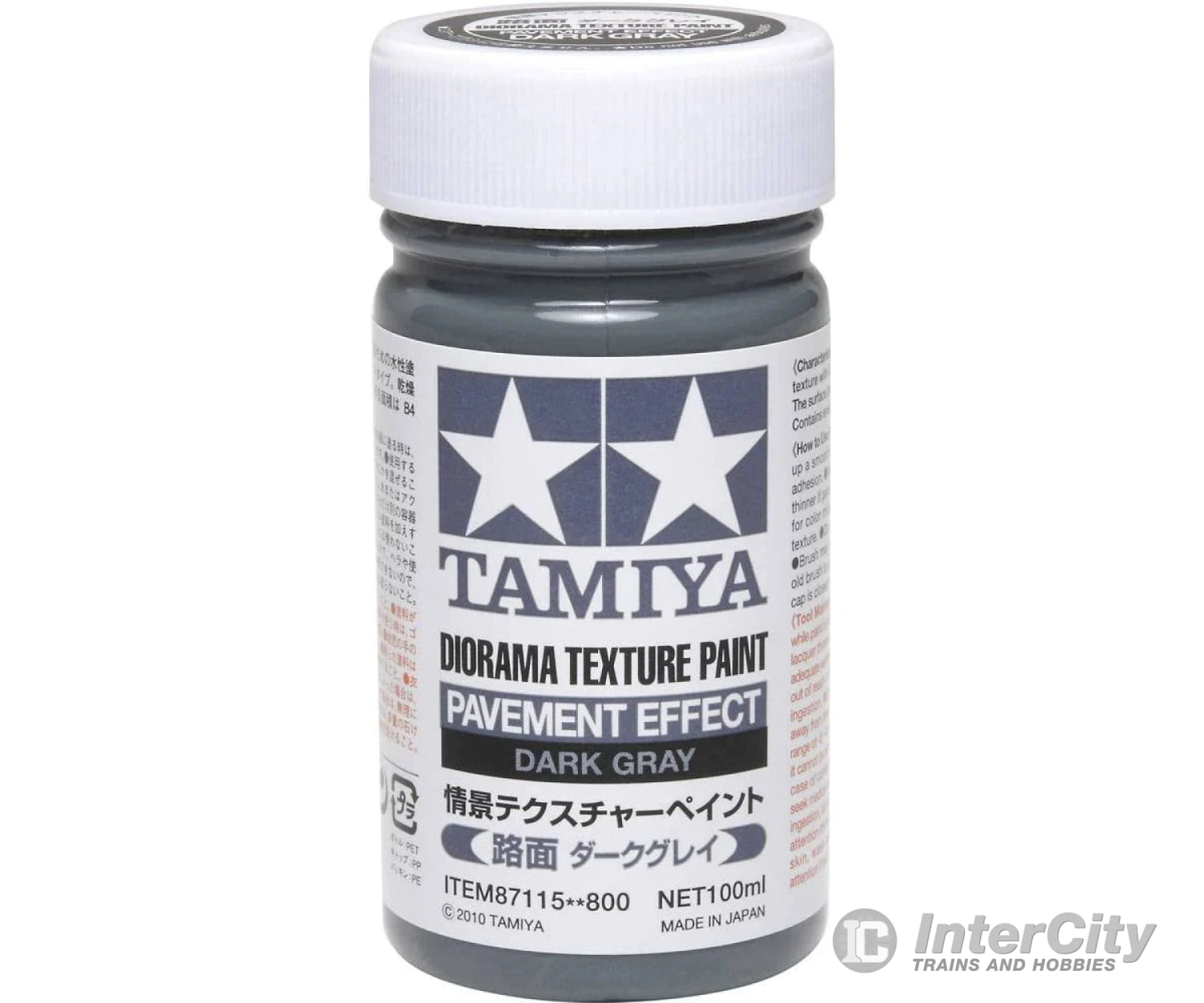 Tamiya 87115 Diorama Texture Paint - Dark Gray Pavement Effect