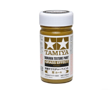 Tamiya 87117 Diorama Texture Paint - Khaki Grass Effect