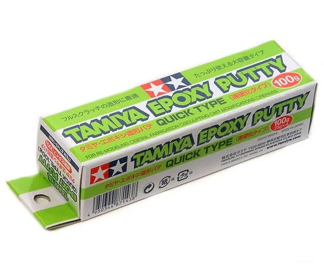Tamiya 87143 Epoxy Putty (Quick Type 100G) Paint
