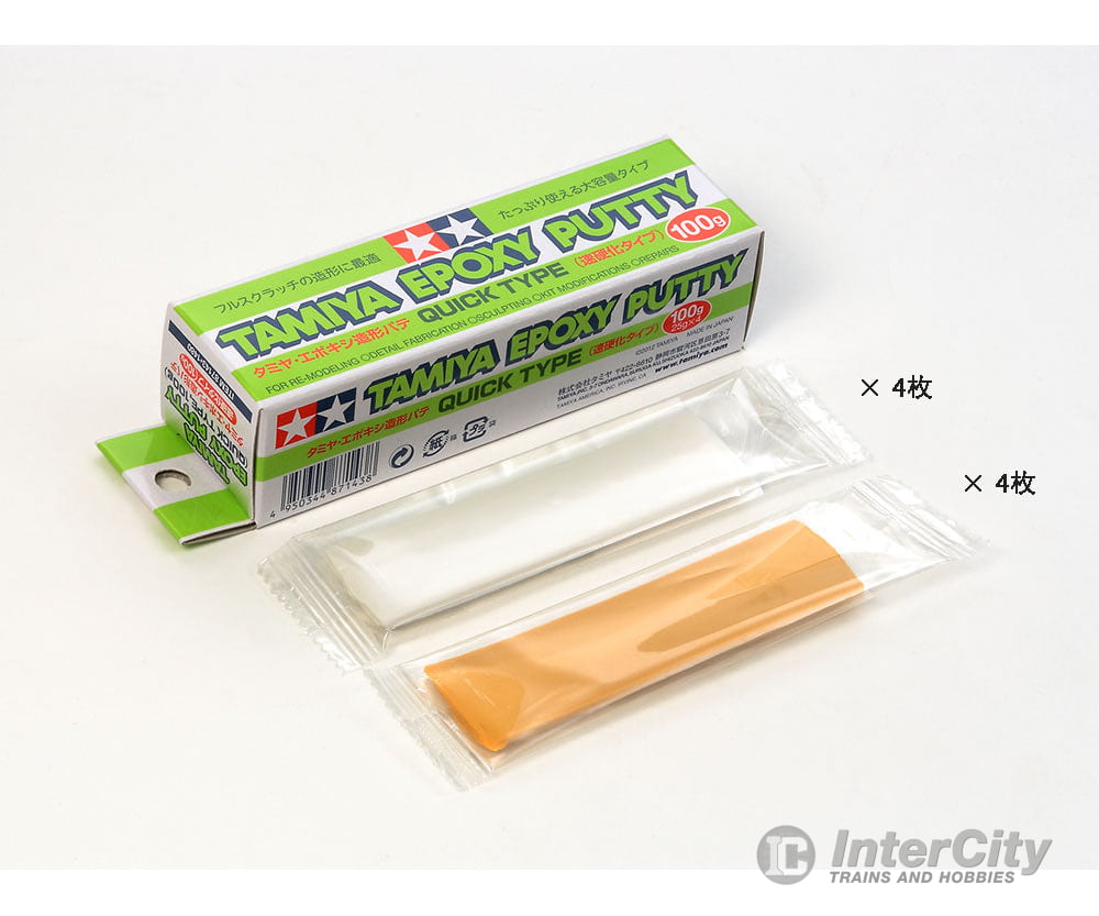 Tamiya 87143 Epoxy Putty - Quick Type 100G Paint