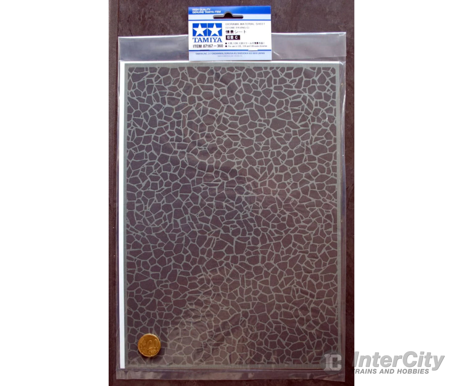 Tamiya 87167 Diorama Sheet Stone Paving C Tools
