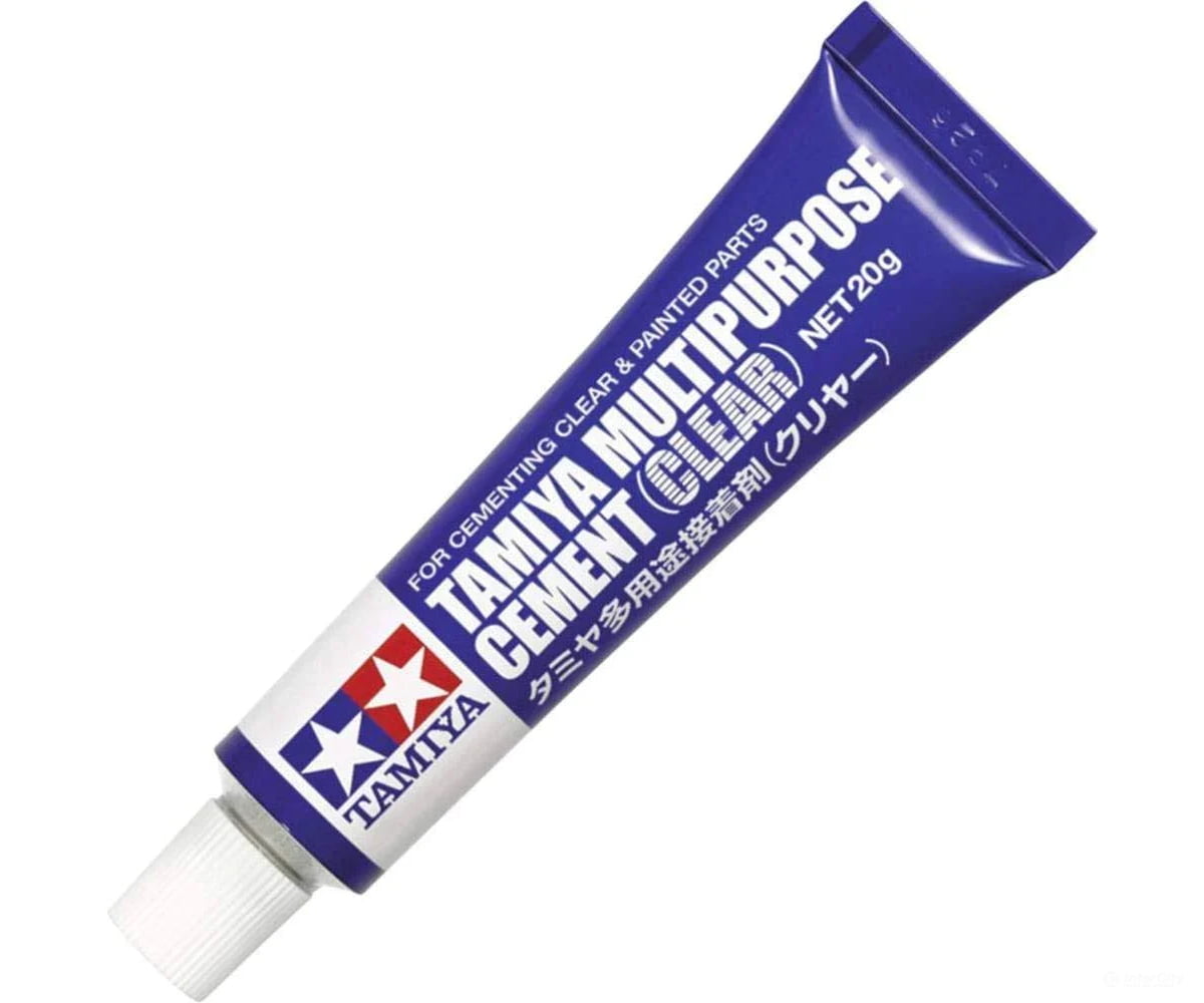 Tamiya 87188 Multipurpose Cement Clear (20G) Glues & Adhesives