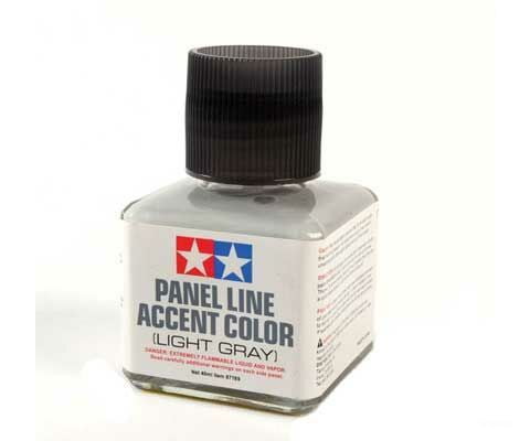 Tamiya 87189 Panel Accent Color - Light Gray (40Ml) Paint