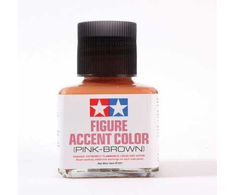 Tamiya 87201 Figure Accent Colour Pink-Brown Paint