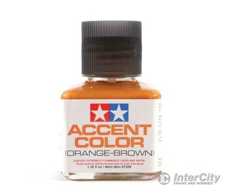 Tamiya 87209 Panel Accent Color Orange-Brown (40Ml) Paint