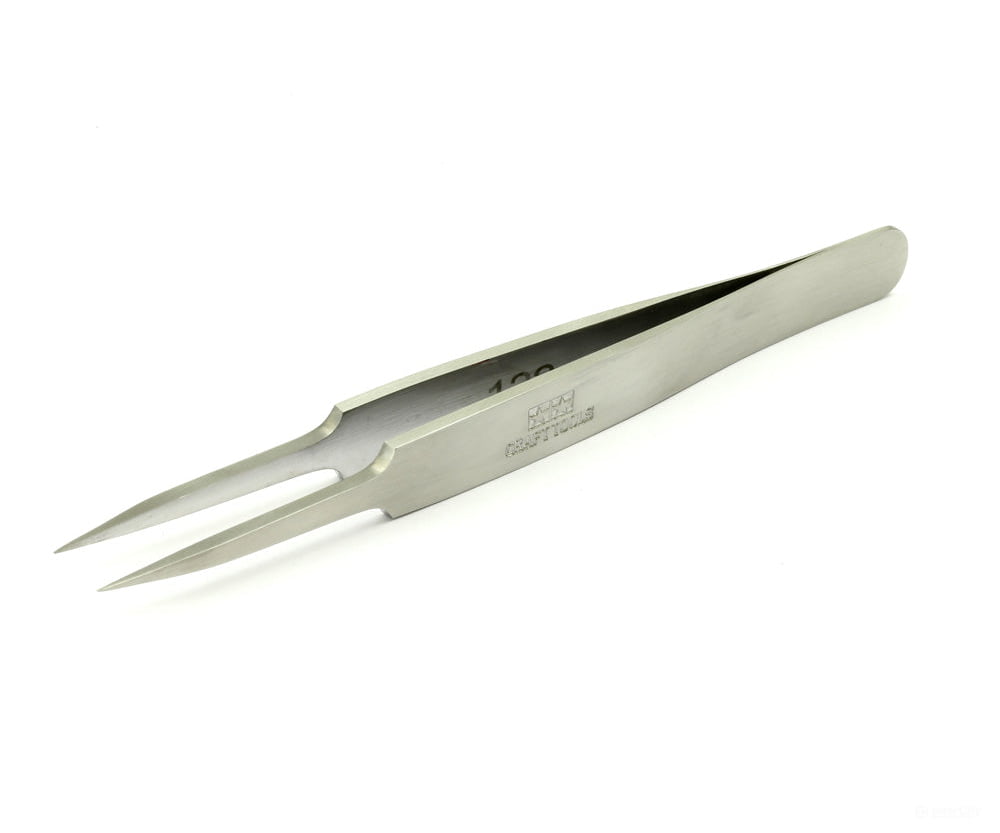 Tamiya 96331 74048 Craft Tools - Hg Straight Tweezers