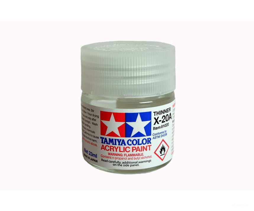 Tamiya Acrylic Paint X20A X-20A Thinner (10Ml) 81520