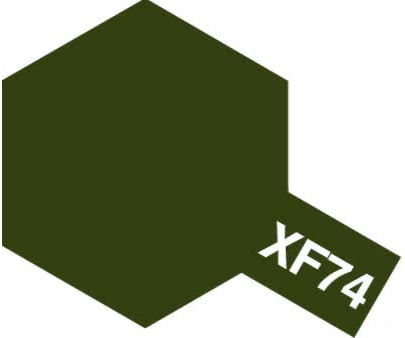 Tamiya Acrylic Paint Xf74 Flat-Olive Drab (Jgsdf) - Default Title (CH-900-XF74)
