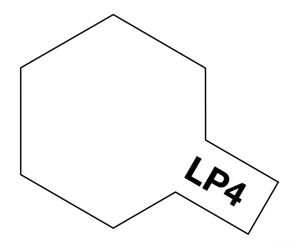 Tamiya Lacquer Paint Lp04 LP-04 Flat White - Default Title (CH-900-LP04)