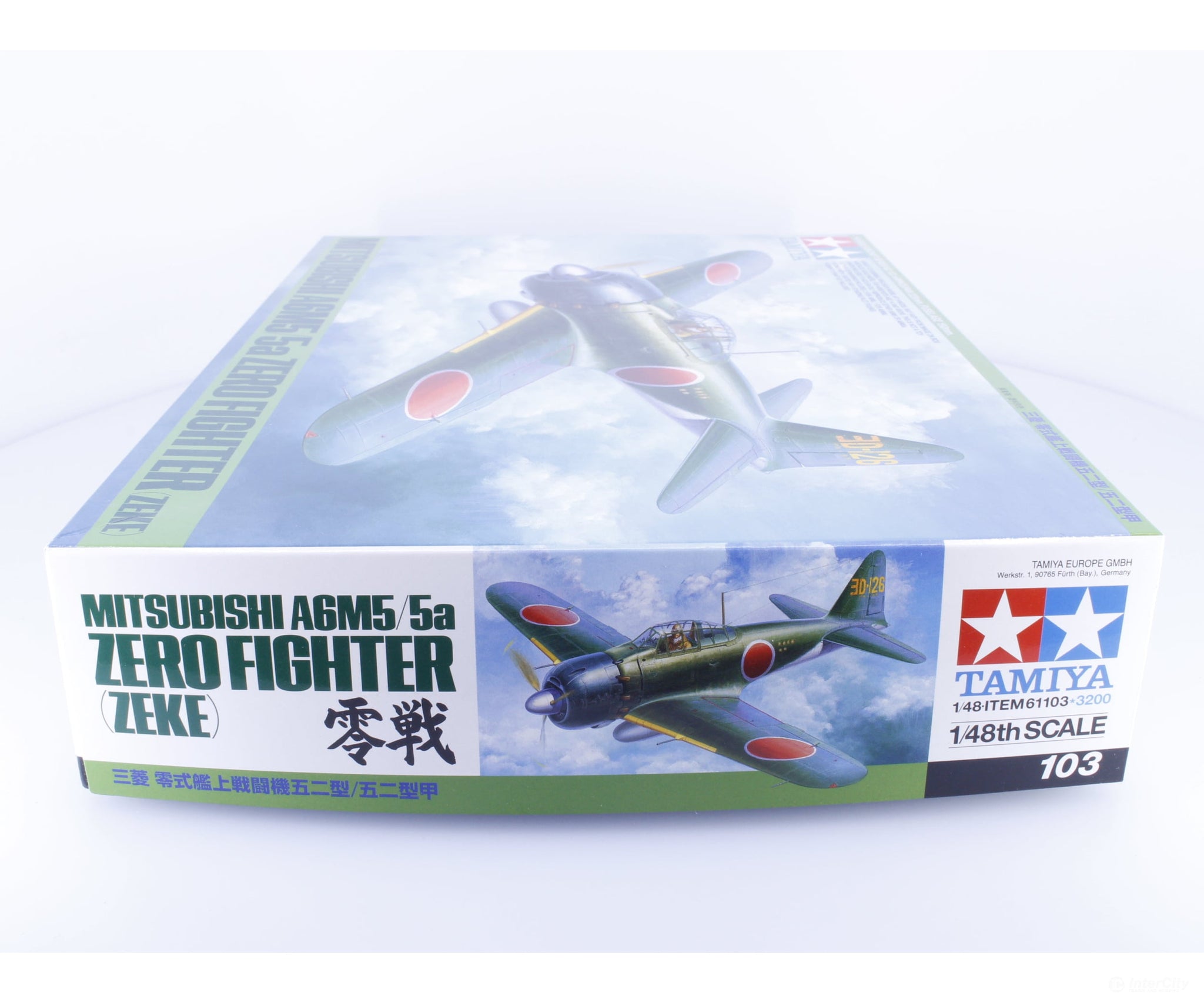 Tamiya NO.103 1/48 Mitsubishi A6M5/5a Zero Fighter Brand New in Package Structures