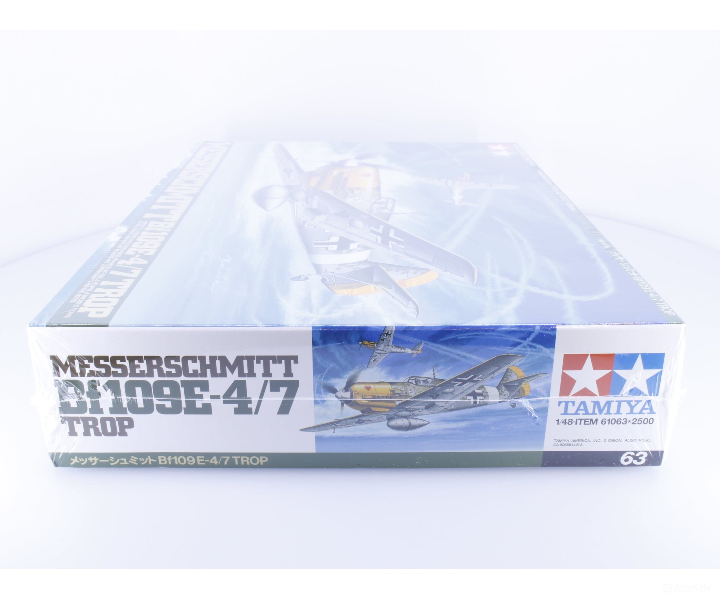 Tamiya NO.63 HO 1/48 Messerschmitt Bf109E Brand New in Sealed Package Structures