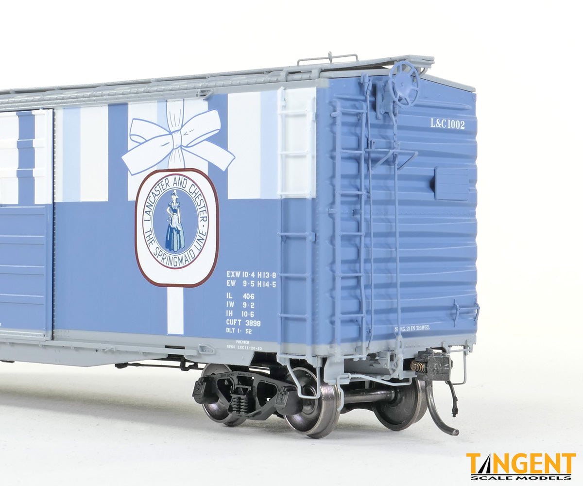 Tangent 26016-01 HO Lancaster & Chester (L&C) Echotone Special 1963+ 40′ PS-1 9′ Door Boxcar - Freight Cars