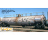 Tangent 31163-02 HO NCTX “Pacific 66 Calgary AB” 1979+ NACC 1963 Design 33,000 Gallon Dual Diameter LPG/AA Tank Car