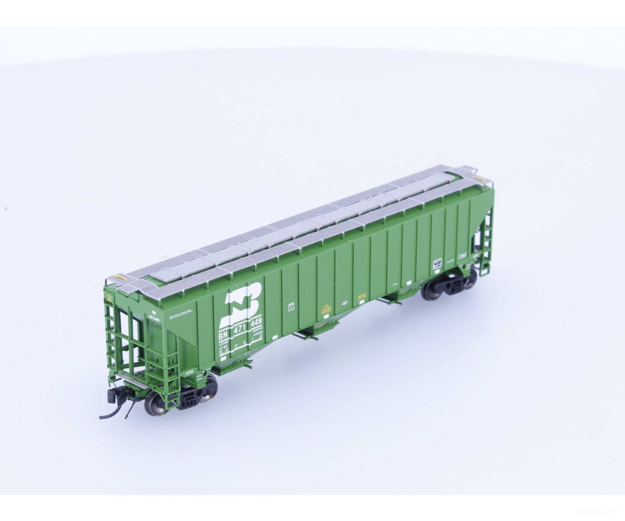 Tangent 81011-24 N Trinity 4750cf Covered Hopper Burlington Northern (BN) 471449 - Freight Cars