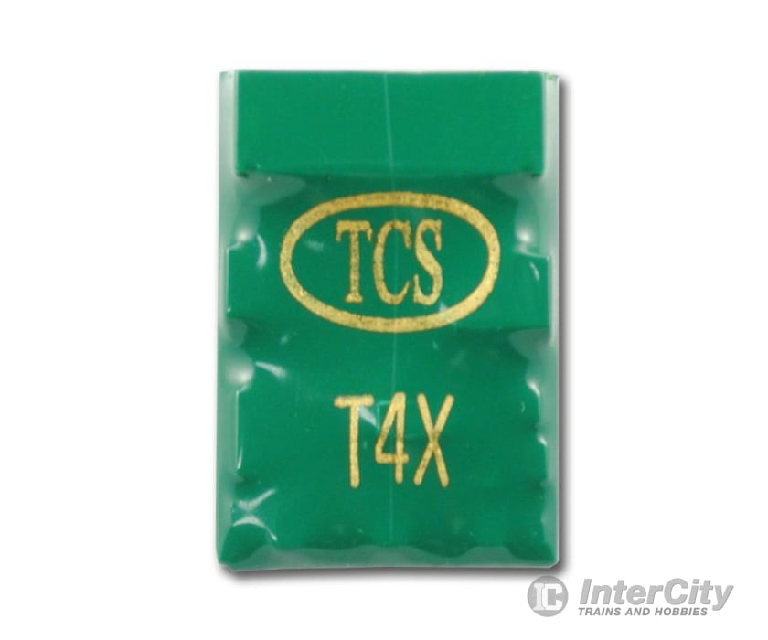 Tcs 1024 T4X 4-Function Dcc Decoder W/Detachable Harness - Control Only Command Stations & Expansion