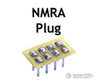 TCS 1254 CB 8 NMRA 8-Pin DCC Decoder Plug Only - Includes Soldering Pads for Wires DCC Accessories