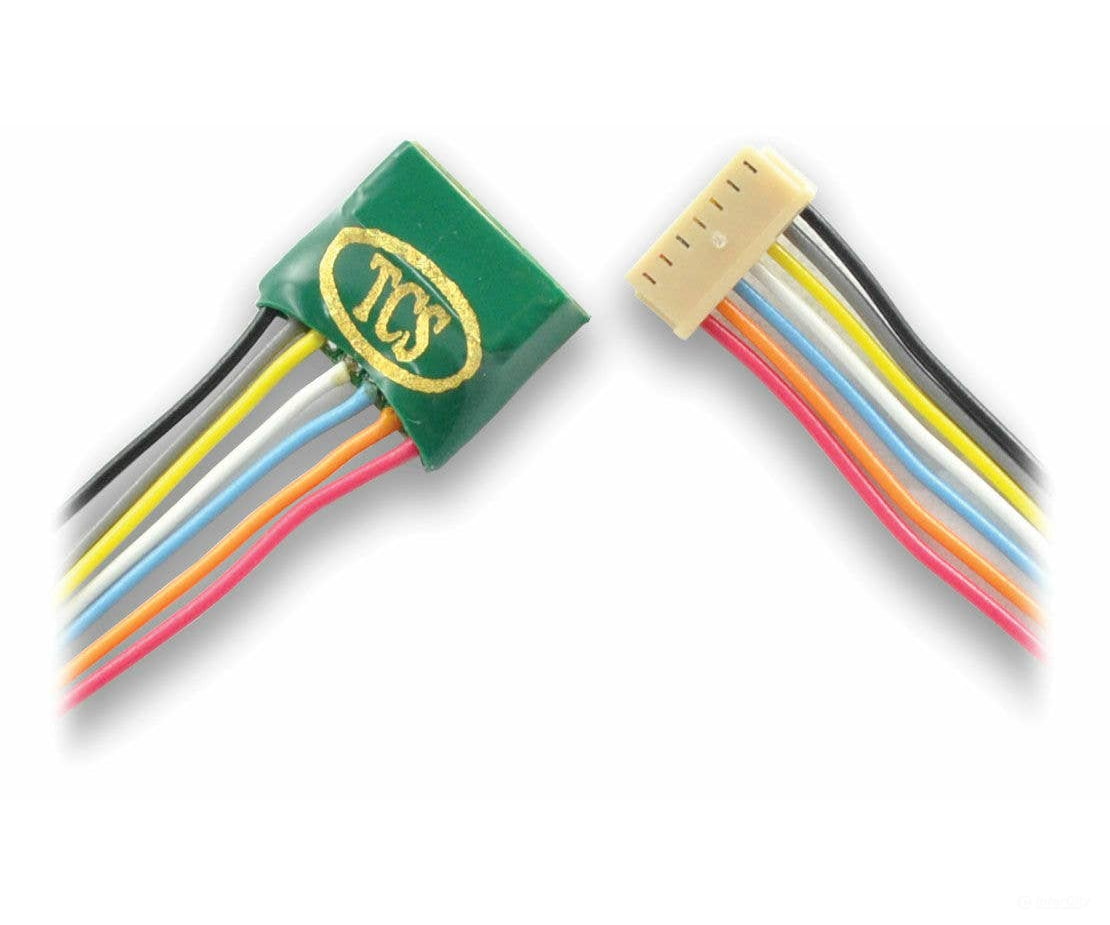Tcs A 1490 7-Pin Jst Inline Connector - With 32-Gauge Wire Leads.158 X.35.416’’ 4 9.9 10.4Mm