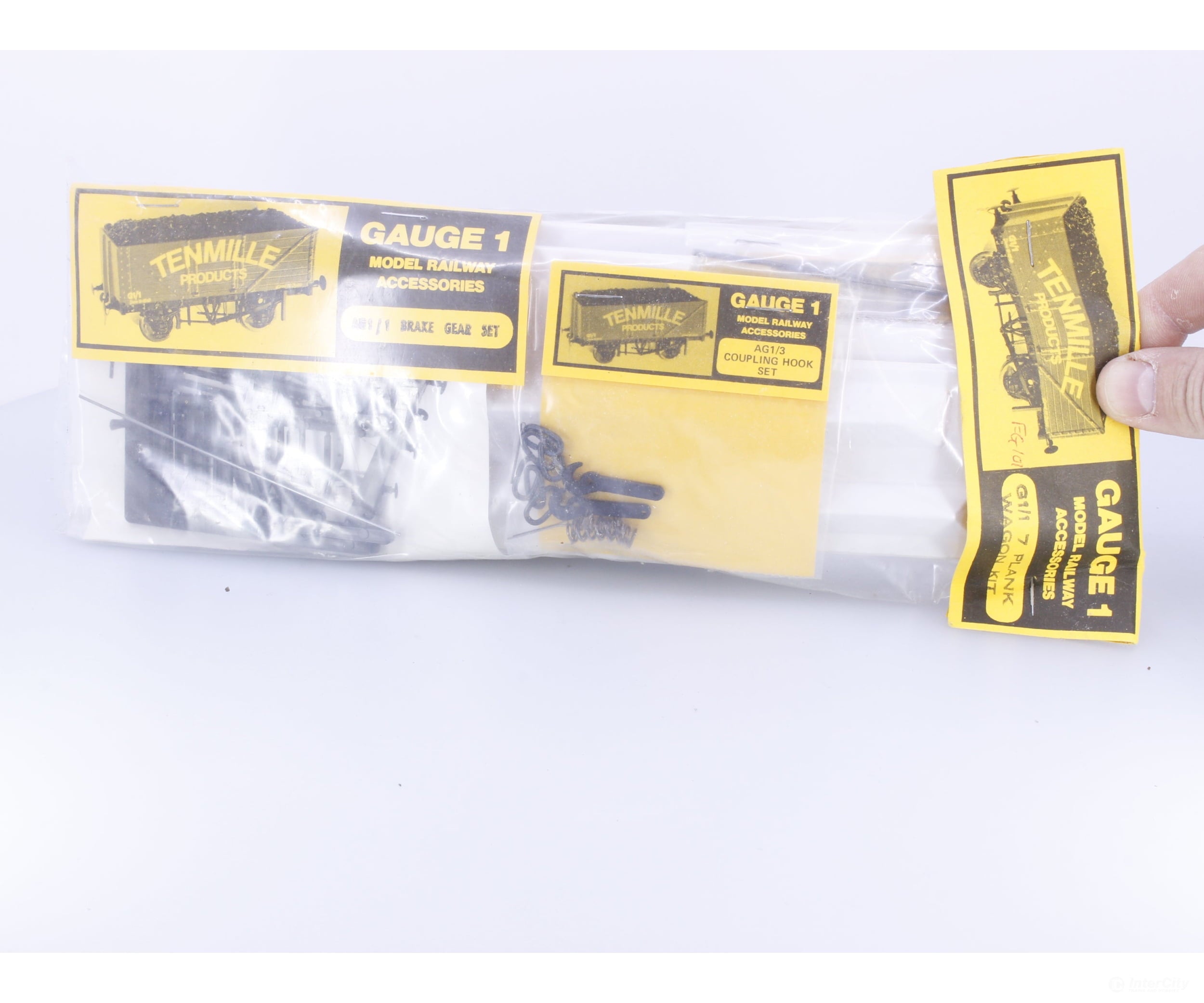 Tenmille G1/1 1 7 Plank Wagon Kit Undecorated - Freight Cars
