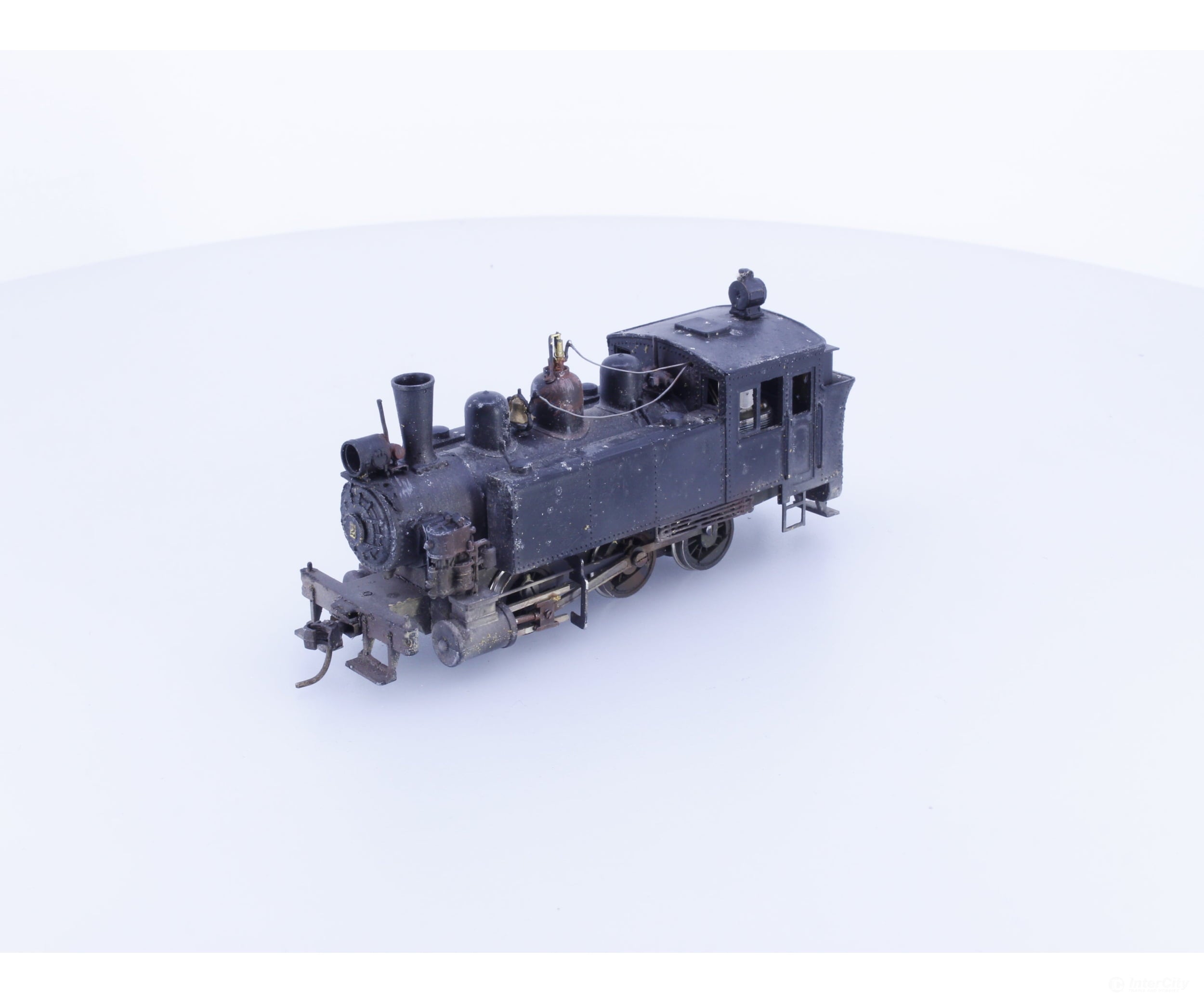 Tenshodo 128 HO Brass 0-6-0 Tank Steam Locomotive Analog DC - Locomotives