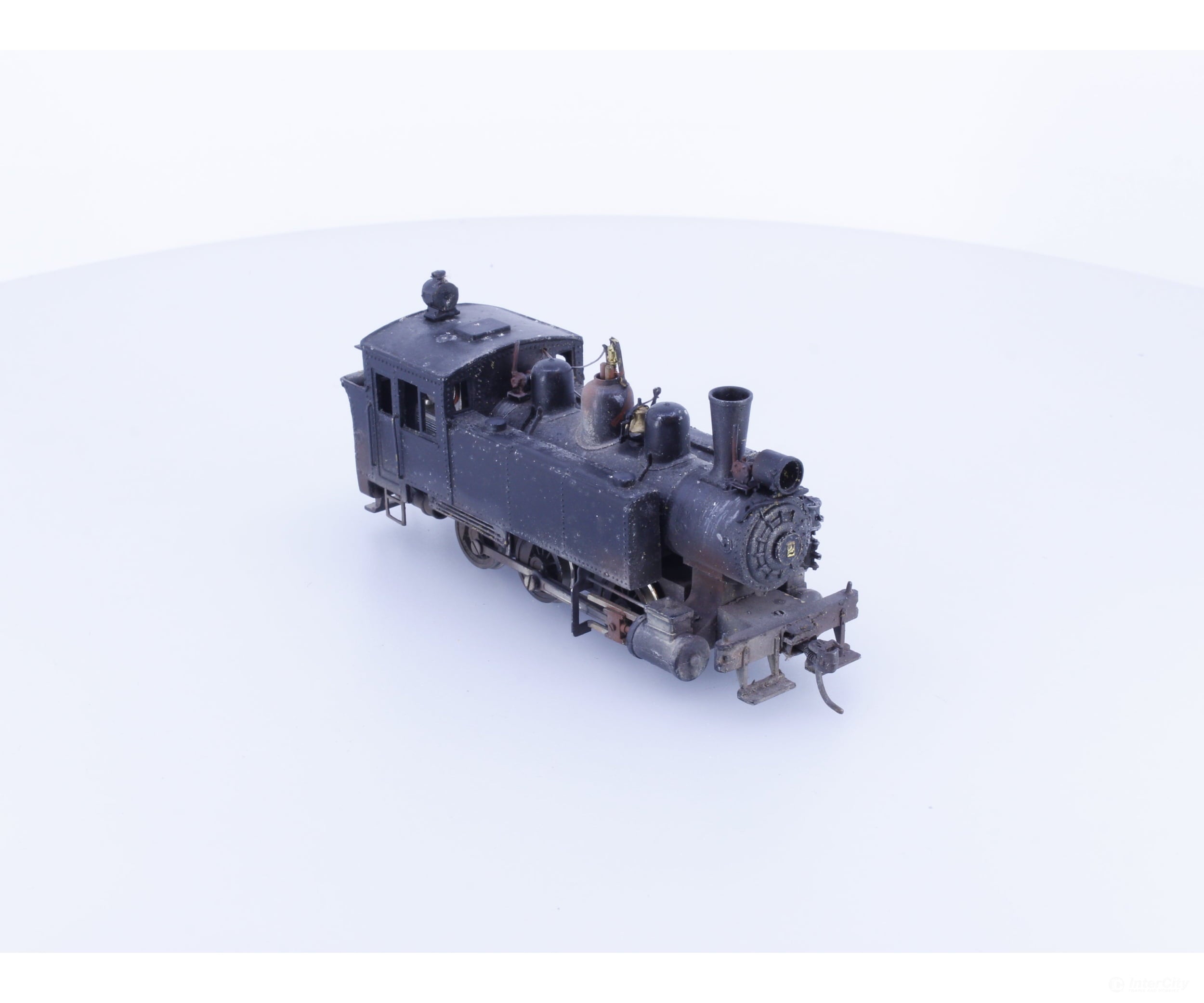 Tenshodo 128 HO Brass 0-6-0 Tank Steam Locomotive Analog DC - Locomotives