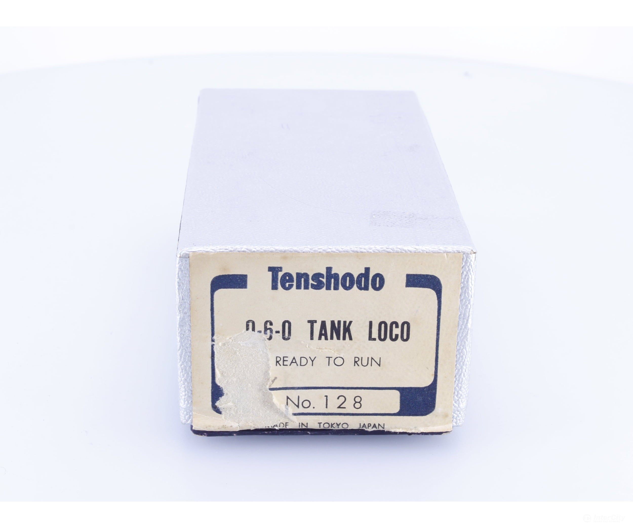 Tenshodo 128 HO Diecast Metal 0-6-0 Tank Steam Locomotive Undecorated Analog DC - Locomotives