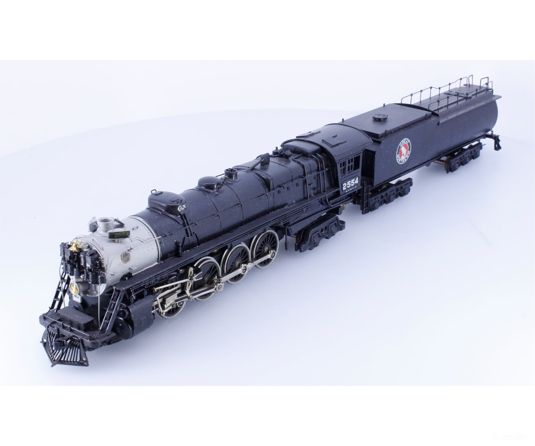 Tenshodo 137 HO Brass 4-8-4 Northern Steam Locomotive Great Northern (GN) 2554 Analog DC - Locomotives