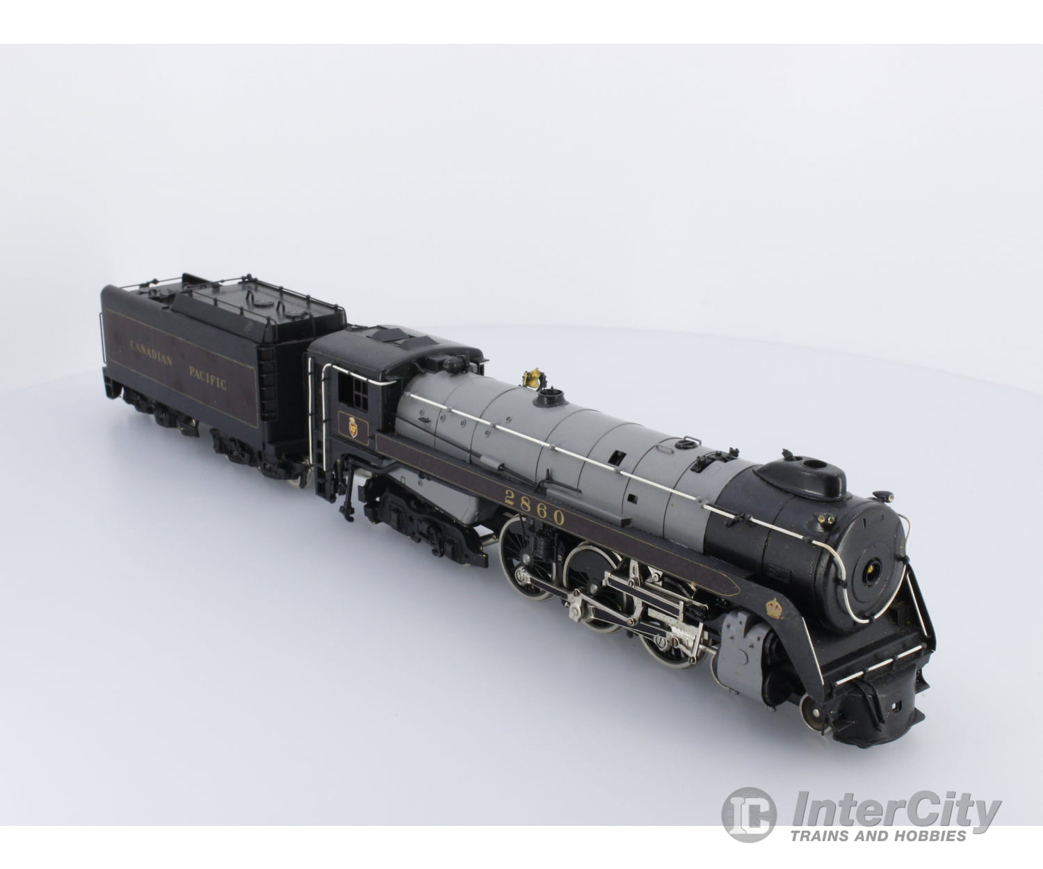 Tenshodo 166 Ho 4-6-4 Class H-1E Canadian Pacific (Cp) 2860 Analog Dc Locomotives