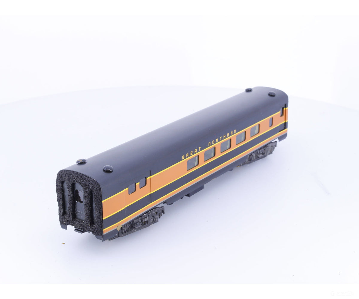 Tenshodo 429 HO Brass Plated Observation Coach Great Northern (GN) - Passenger Cars