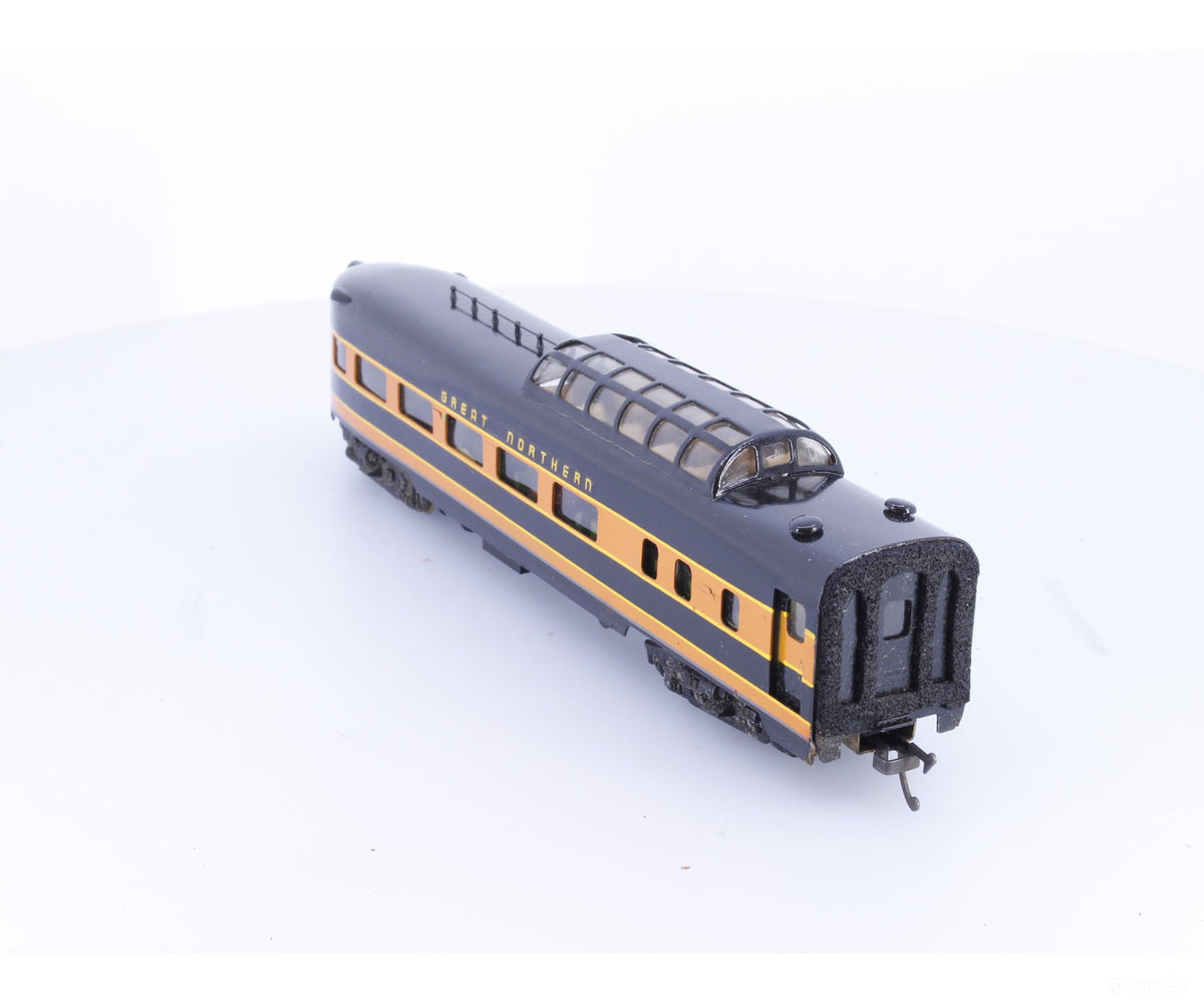 Tenshodo 430 HO Brass Plated Dome Observation Coach #2 Great Northern (GN) - Passenger Cars