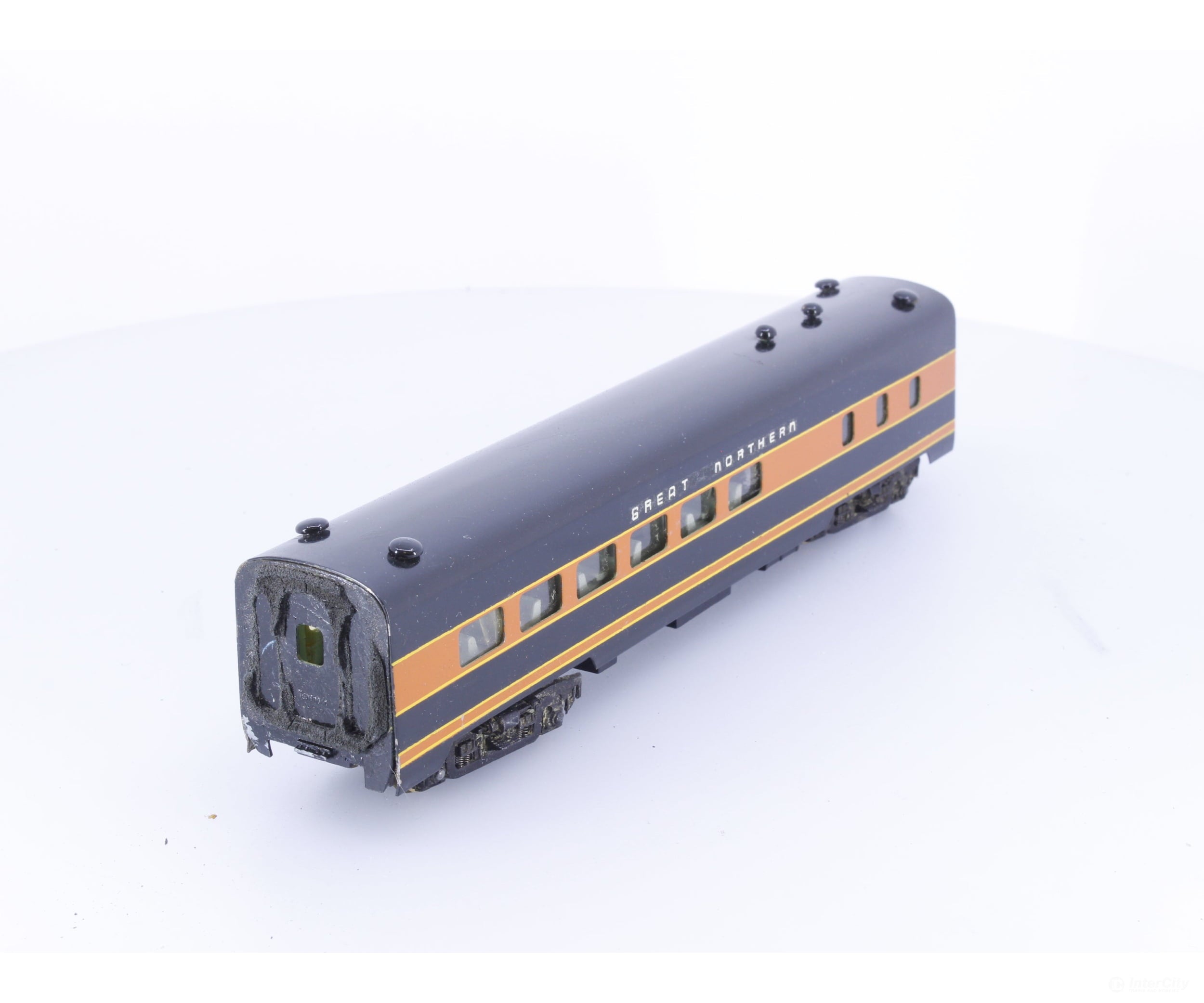 Tenshodo 625 HO Brass Plated Diner Coach Great Northern (GN) - Passenger Cars