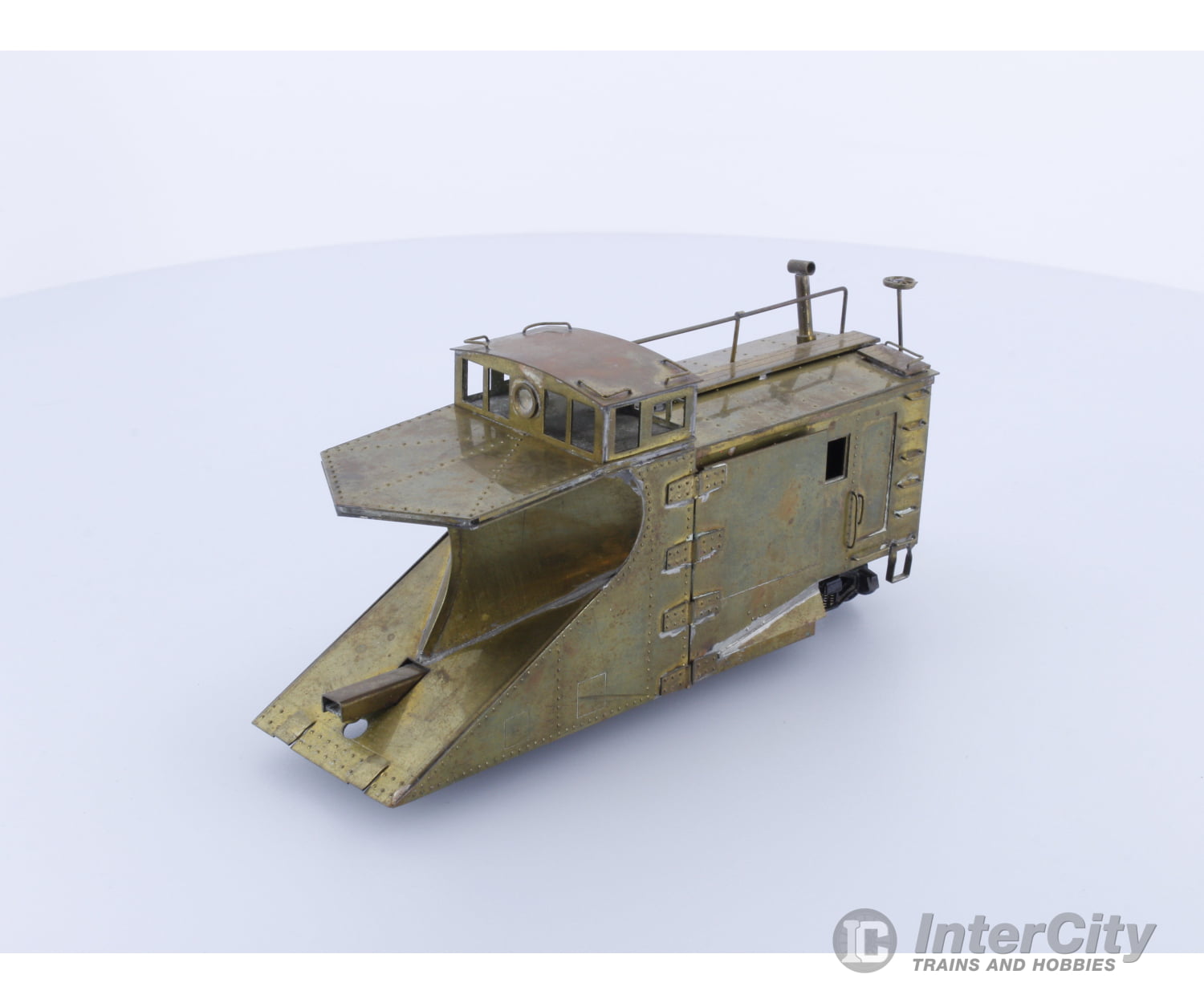 Tenshodo Brass Ho Snow Plow Freight Cars