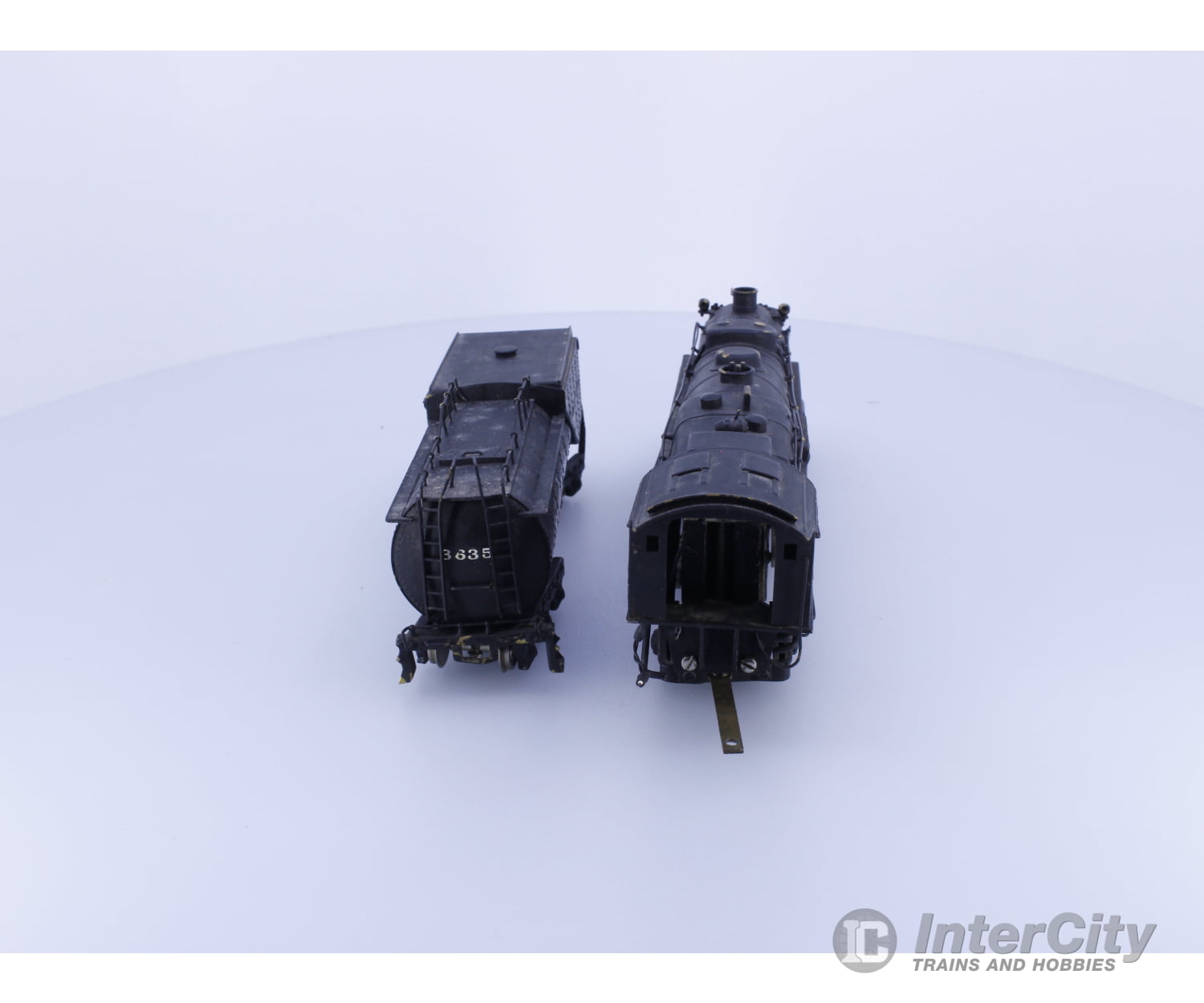 Tenshodo Brass3635 HO Brass 2-8-2 Steam Locomotive Gallant 3635 Analog DC Locomotives