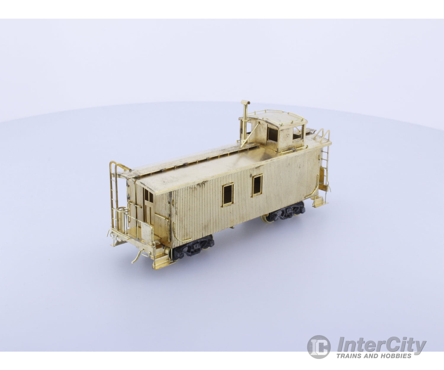 Tenshodo CPRWOODCAB HO Brass Wood Sided Caboose Canadian Pacific (CP) (#1) Freight Cars