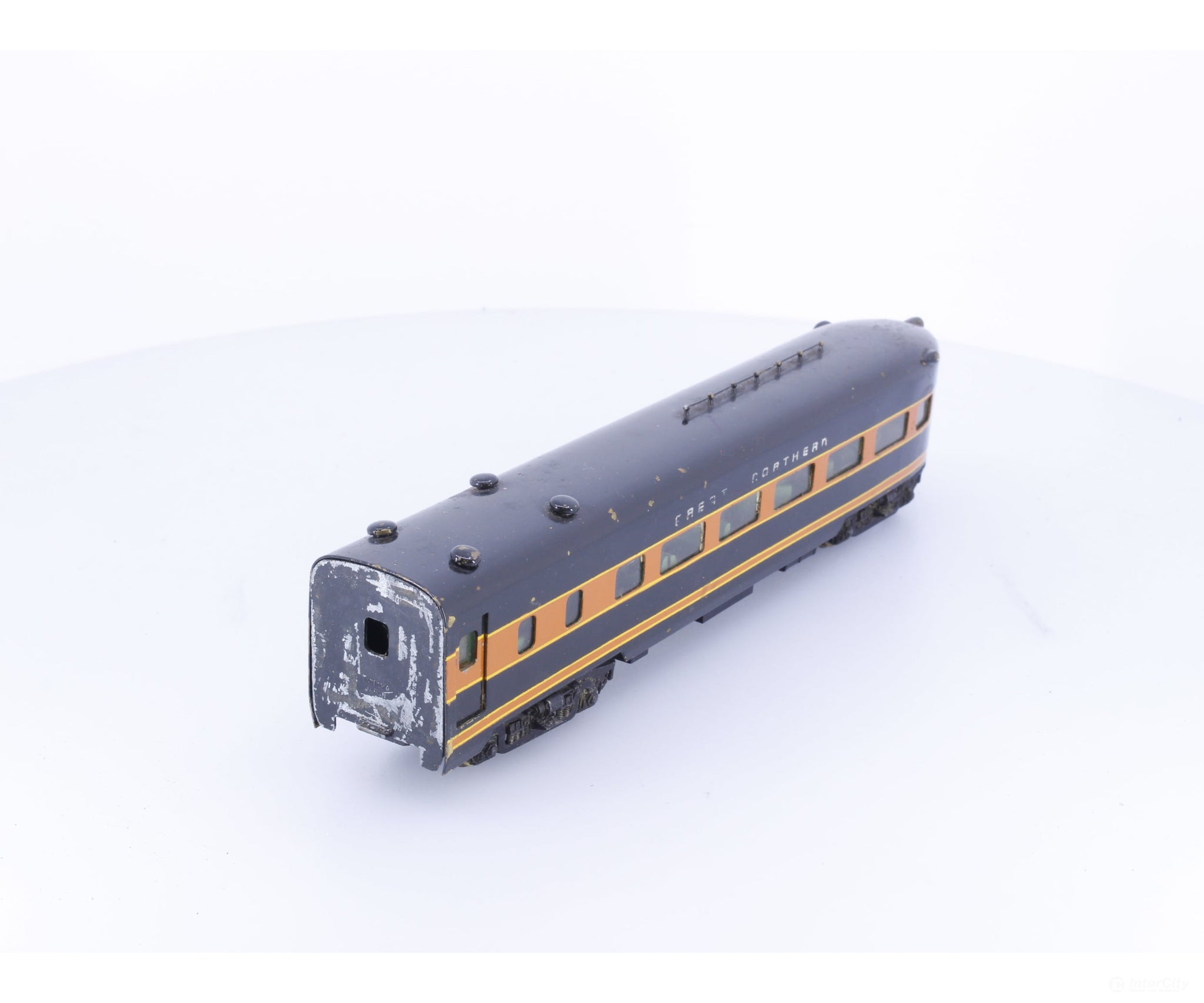 Tenshodo GNOC HO Brass Plated Observation Coach Great Northern (GN) - Passenger Cars