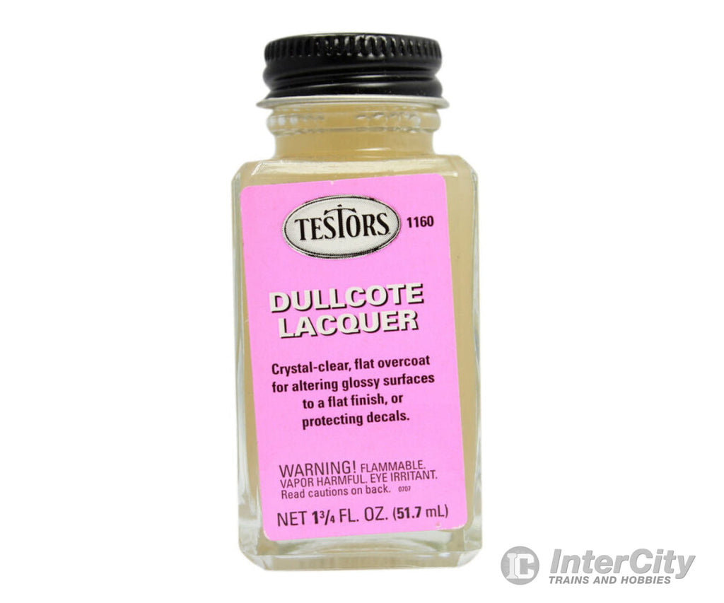 Testor Corp 1160 Dullcote Clear Finish -- 1-3/4Oz 51.8Ml Bottle Paint