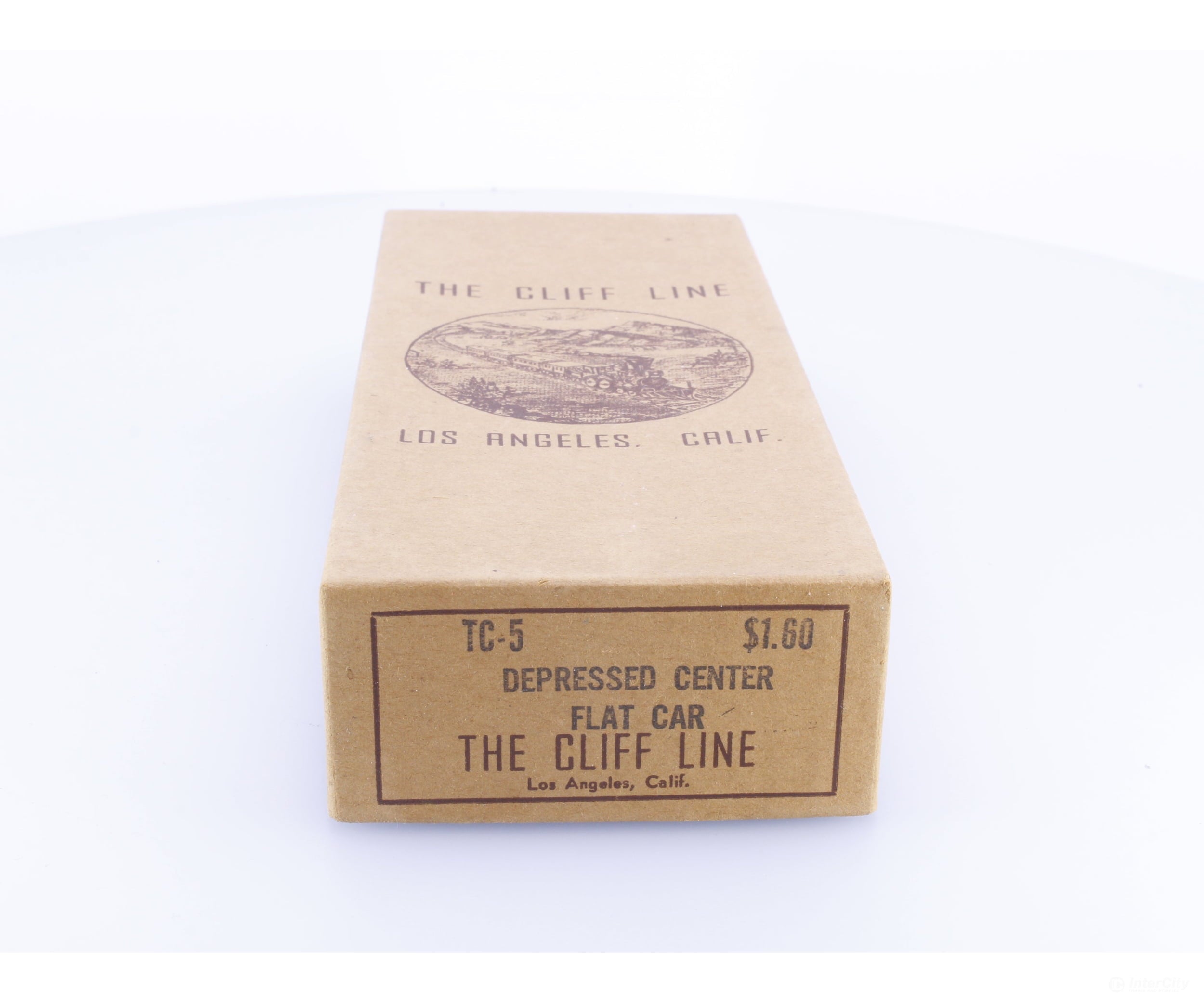 The Cliff Line TC-5 HO Depressed Center Flat Car Great Northern (GN) 60041 - Freight Cars