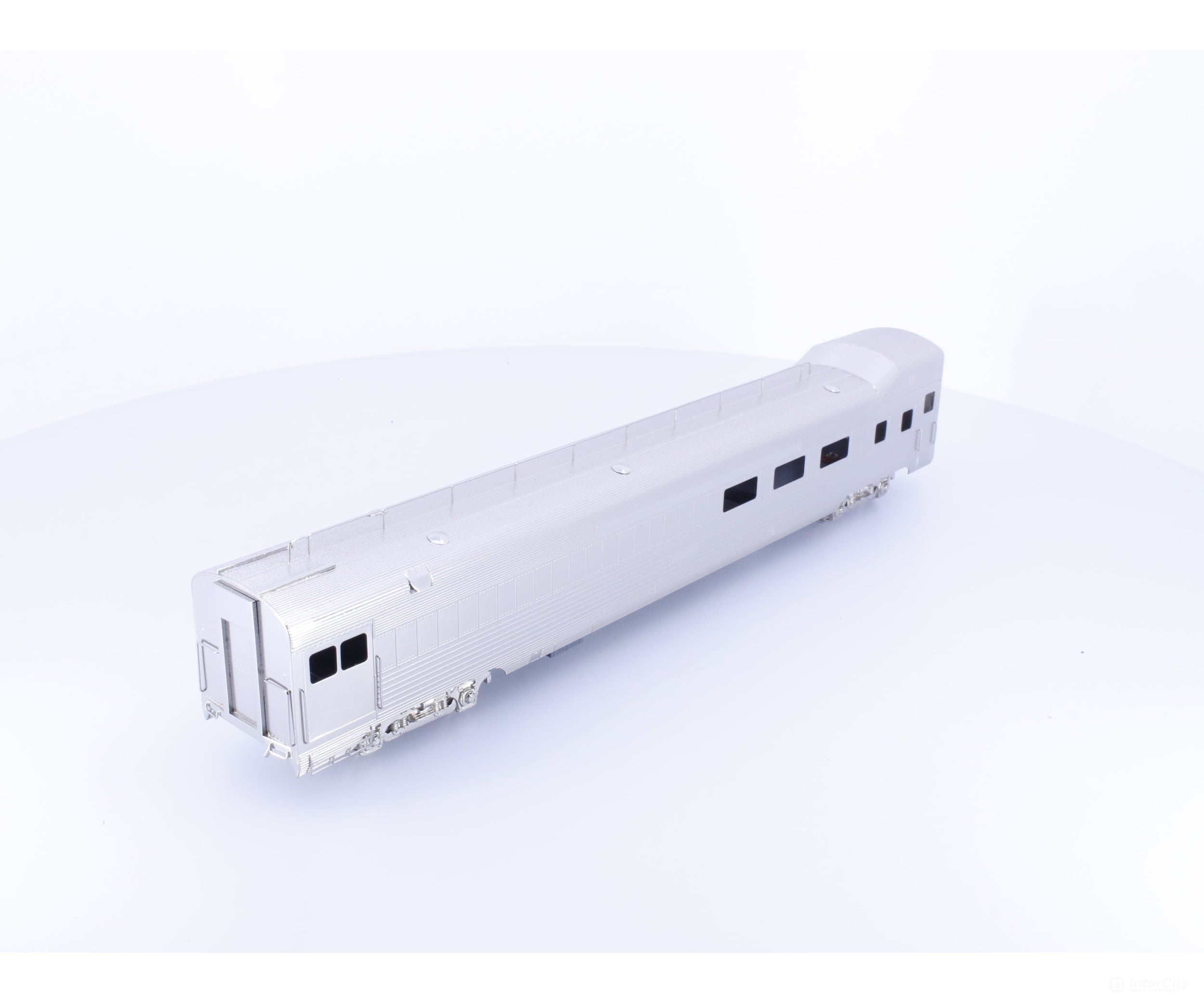 The Coach Yard HO Santa Fe Baggage-Dorm #3480 with Step-up Roof (KH-034) - Passenger Cars