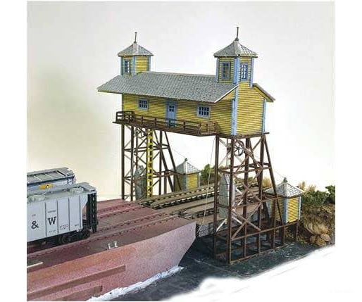 The N Scale Architect N 10060 Laser-Cut Wood Kit - Racquette Lake Navigation Co. Structures