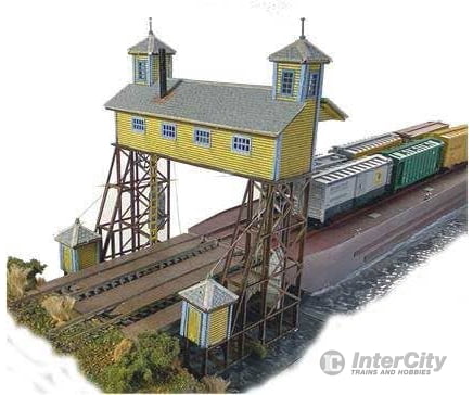 The N Scale Architect N 10060 Laser-Cut Wood Kit - Racquette Lake Navigation Co. Structures