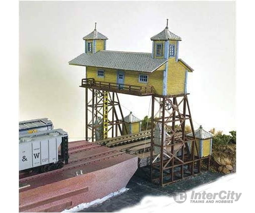 The N Scale Architect N 10060 Laser-Cut Wood Kit - Racquette Lake Navigation Co. Structures
