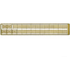 The N Scale Architect 61065 Model Builder’s Supply Line Etched Brass Fencing - Kit -- 12’ Chain