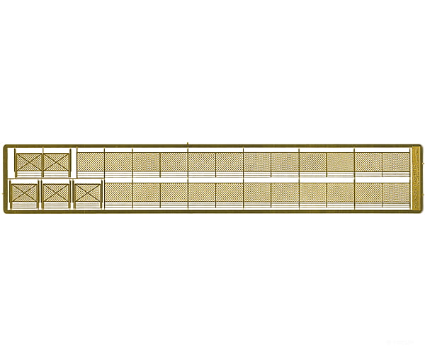 The N Scale Architect 61065 Model Builder’s Supply Line Etched Brass Fencing - Kit -- 12’ Chain