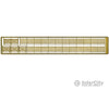 The N Scale Architect 61065 Model Builder’s Supply Line Etched Brass Fencing - Kit -- 12’ Chain