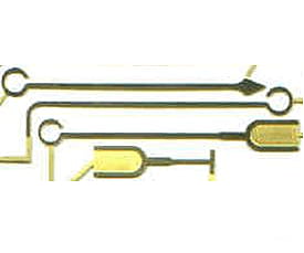 The N Scale Architect 96648 Making-A-Scene Etched Kit -- Wheel Barrow Shovels & Tools Scenery