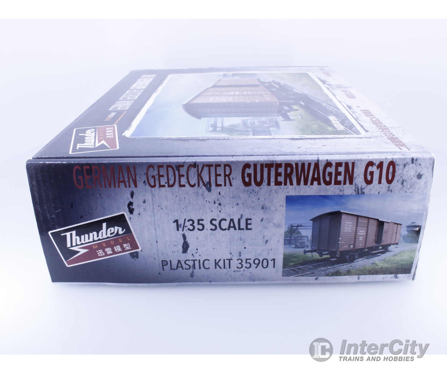Thunder Model 35901 1/35 Scale German Gedeckter Guterwagen G10 Kit DR (Germany) Freight Cars