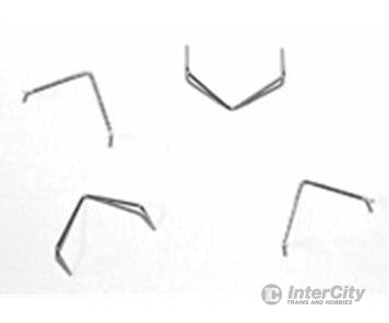 Tichy Train Group 2003 Grab Irons -- Roof Corner Pkg(25) Scratch Building Supplies